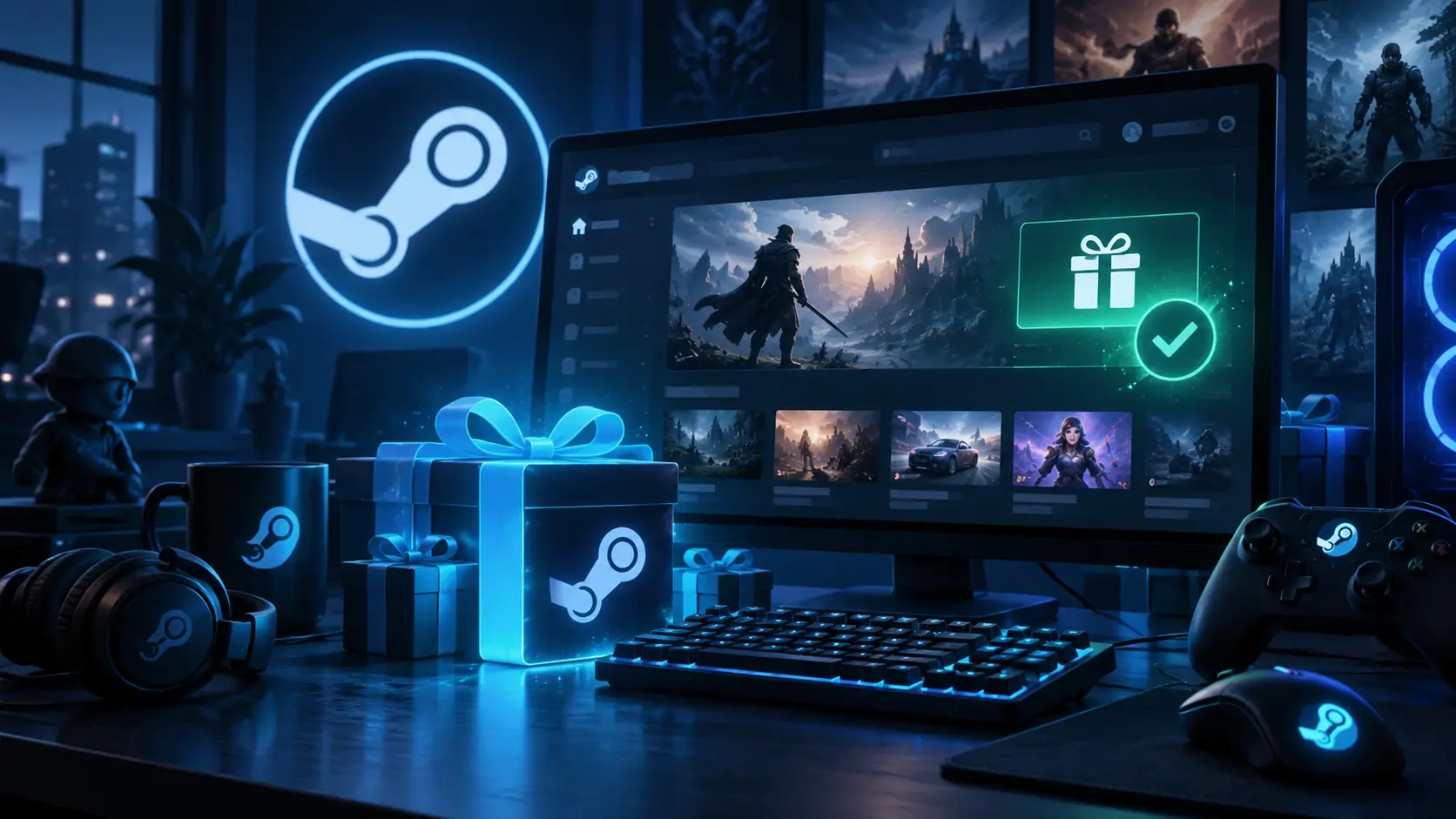 Раздачи игр в Steam