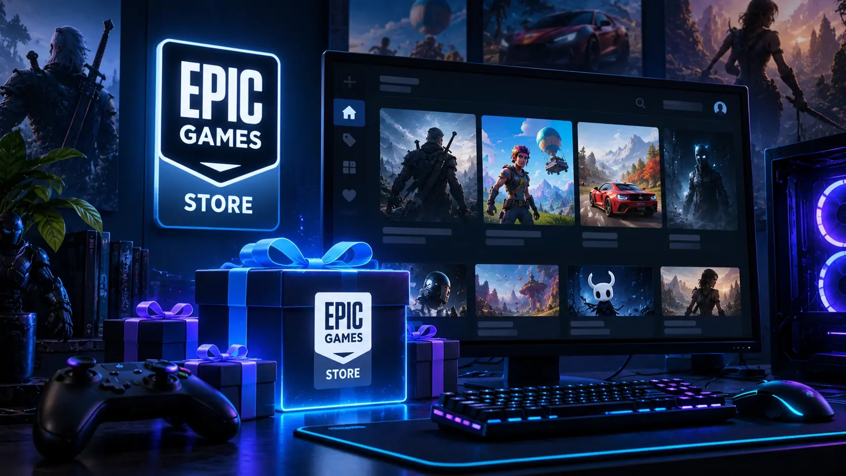 Раздачи в Epic Games Store