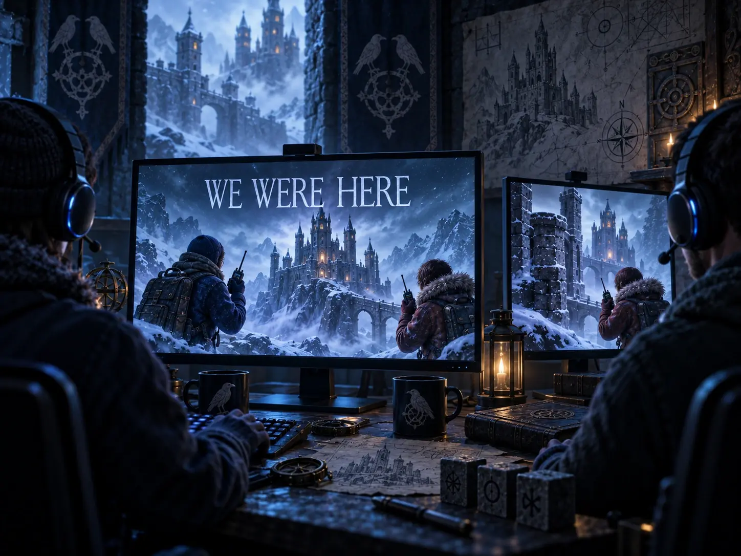 We Were Here — бесплатная кооперативная игра на двоих в Steam для совместного решения головоломок