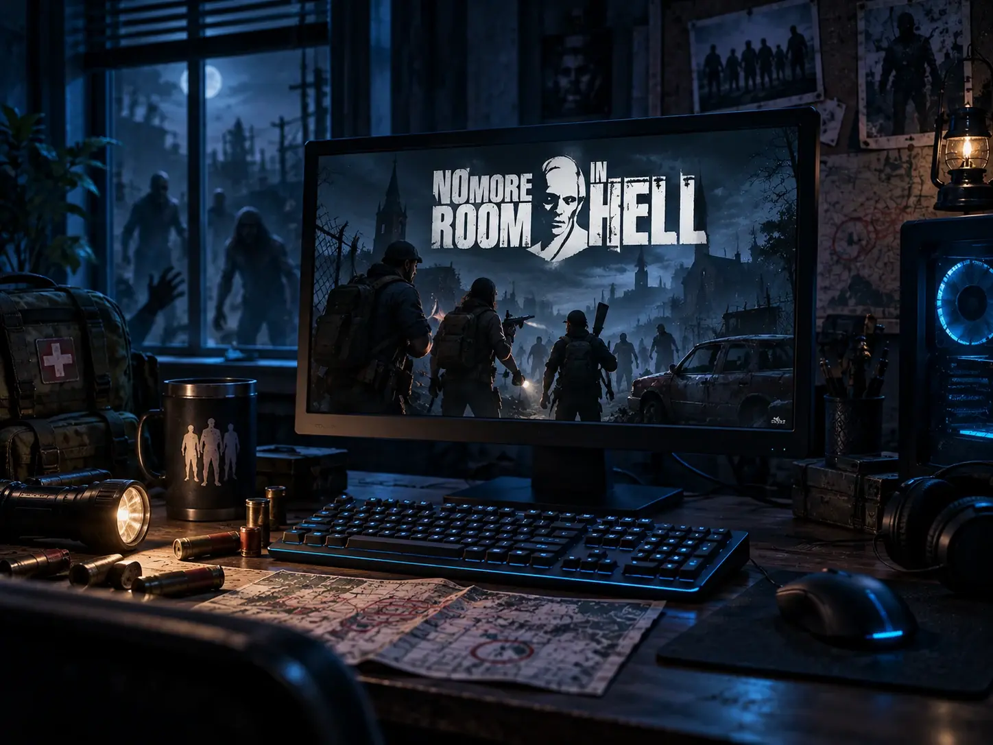 No More Room in Hell — бесплатный кооперативный хоррор в Steam для слабых ПК