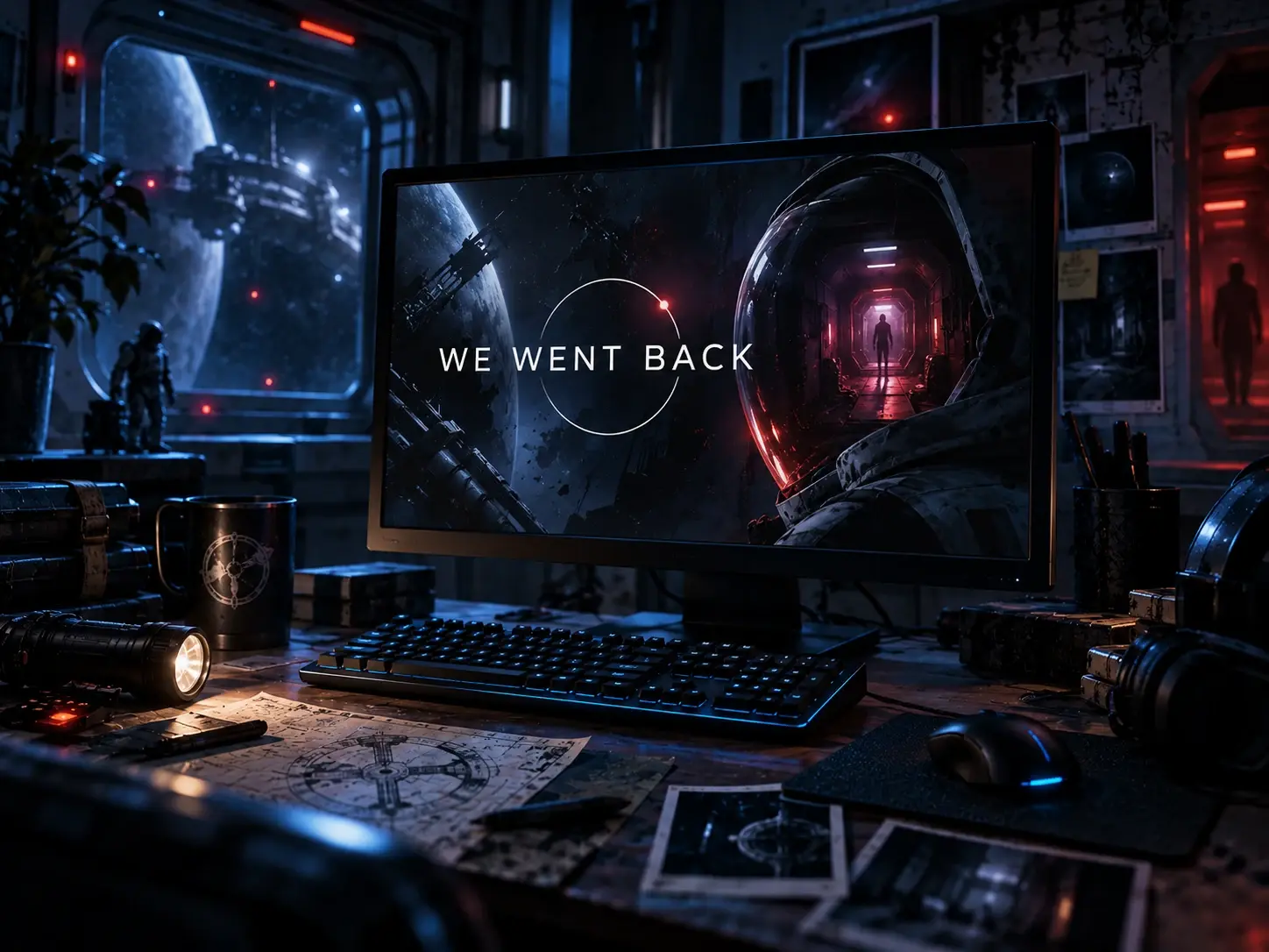 We Went Back — бесплатный научно-фантастический хоррор в Steam