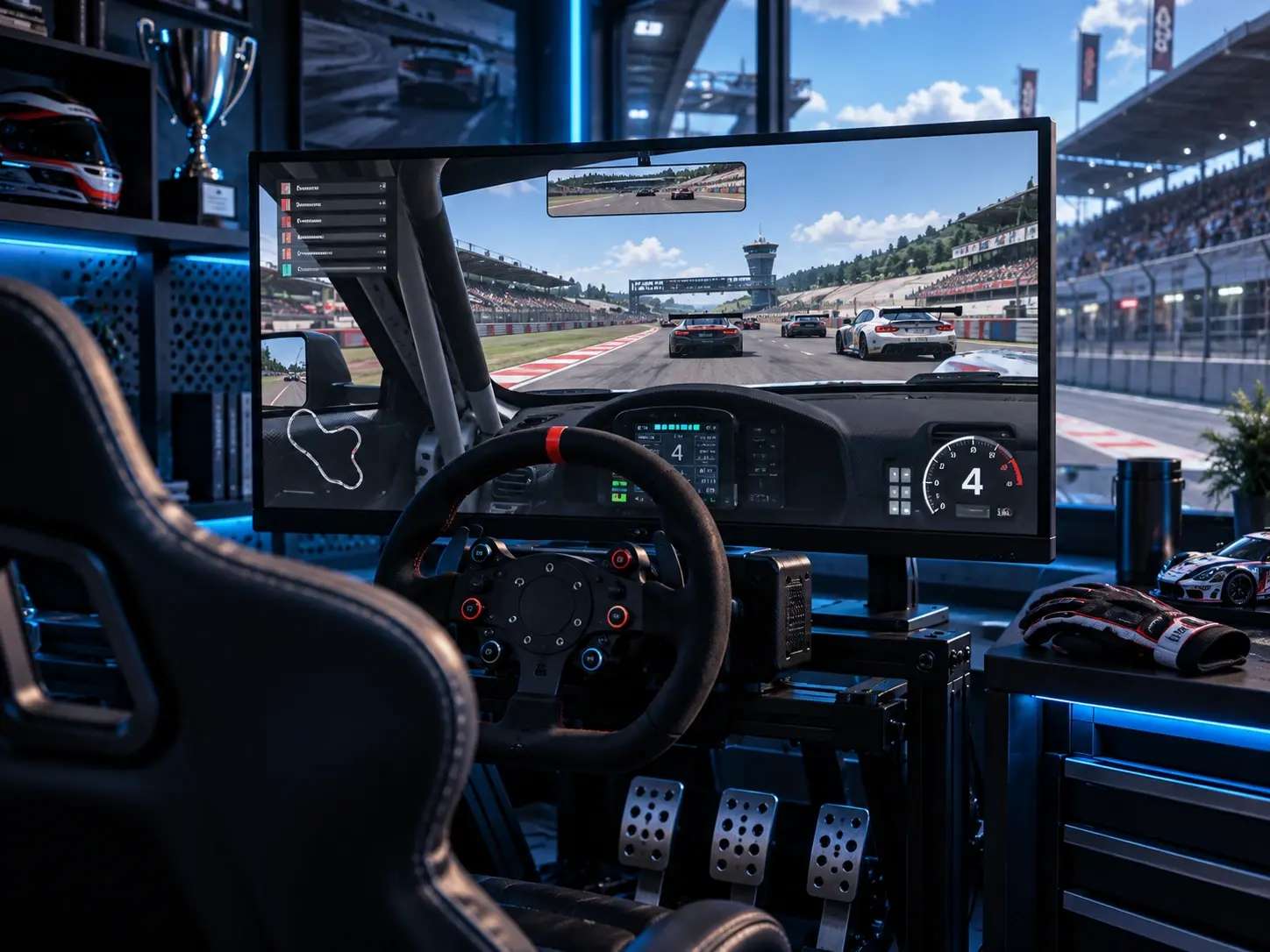 RaceRoom Racing Experience — бесплатный автосимулятор в Steam с кольцевыми гонками
