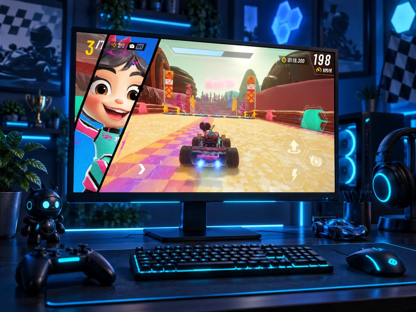 Disney Speedstorm — бесплатная аркадная гонка в Steam с героями Disney