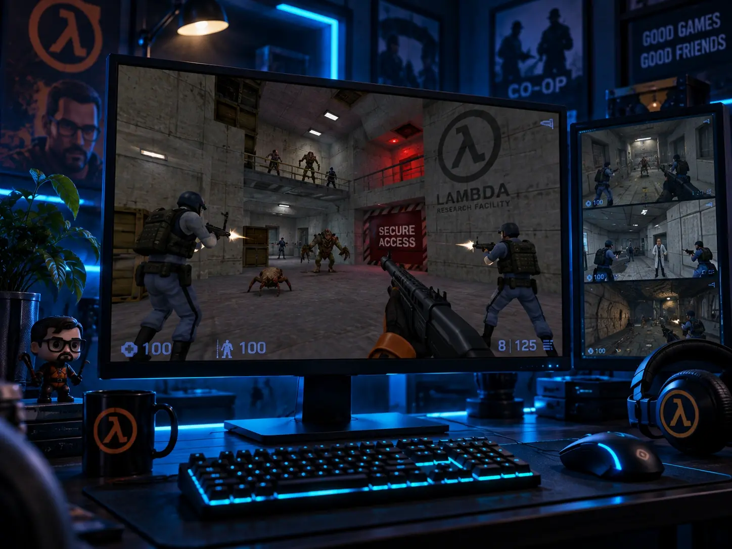Sven Co-op — бесплатный кооперативный шутер в Steam в духе Half-Life