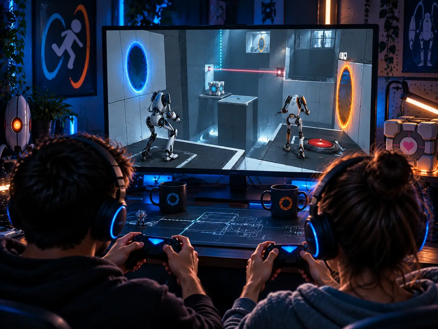 Portal 2 — кооперативная игра в Steam на двоих с отдельной кампанией и головоломками