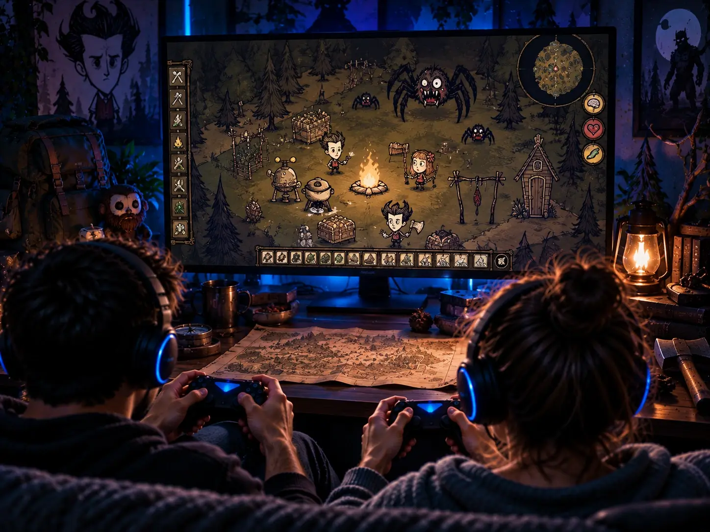 Don't Starve Together — кооперативная игра в Steam на выживание в общем мире